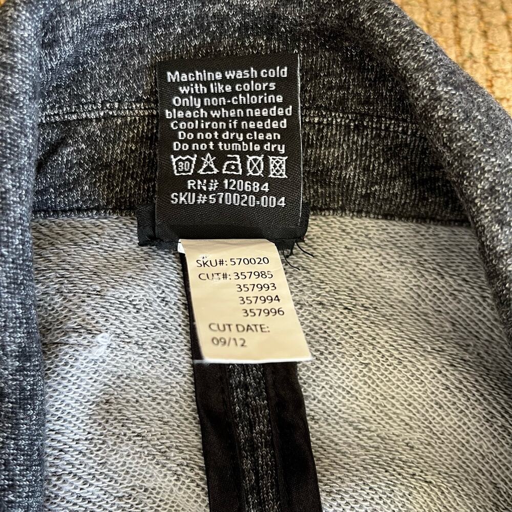 Torrid Blazer Womens Sz 3 22/24W Plus Grey Black Trim 100% Cotton Comfy Classic - Picture 5 of 6